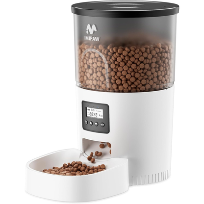 Nolivo Smart Futterspender 3 L – Automatischer Futterautomat mit Timer für Katzen & Hunde